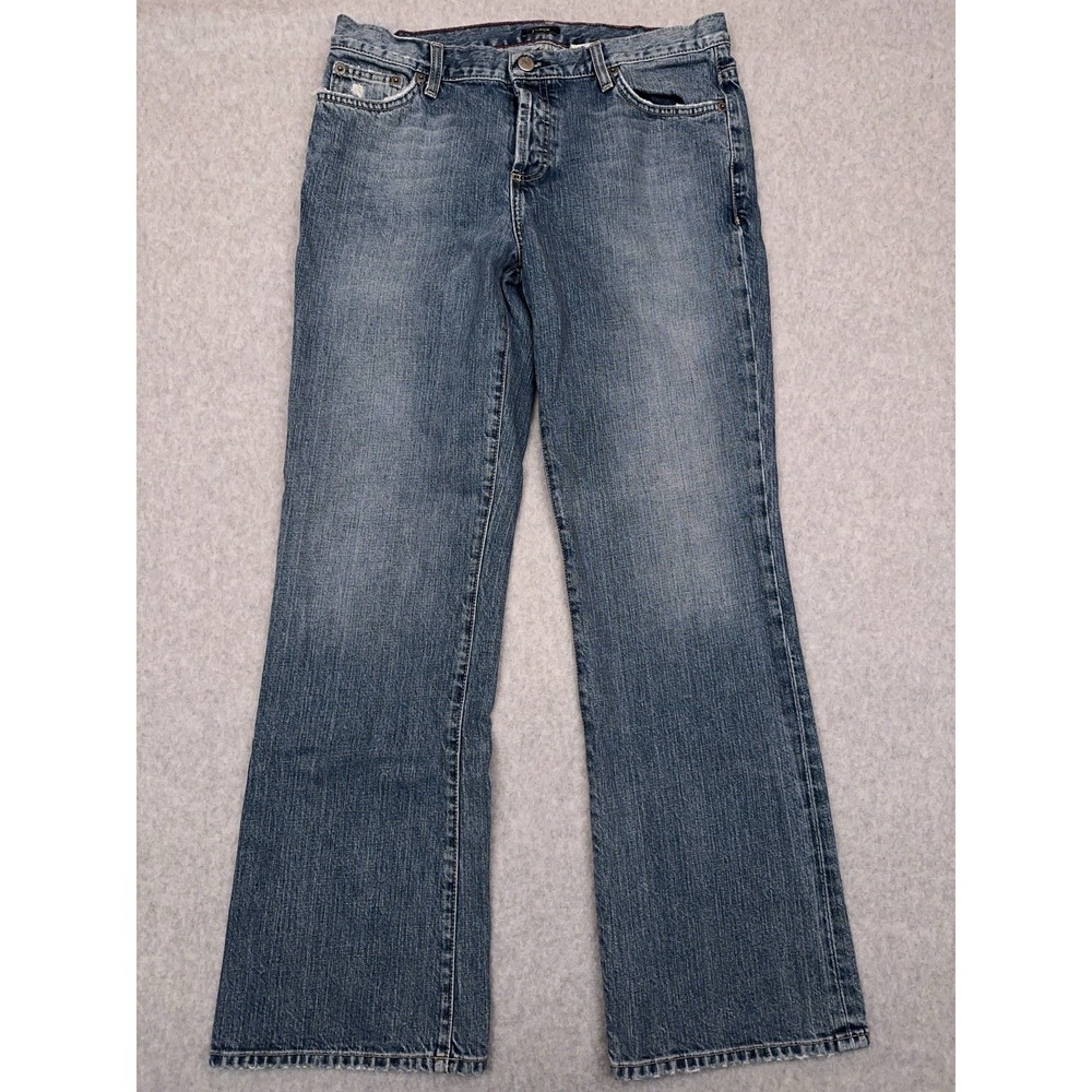 Vintage J Crew Straight Jeans Women's 8P Button‎ Fly Mid Rise Made in USA